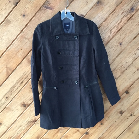 GAP Jackets & Blazers - GAP navy blue spring military/sailor jacket